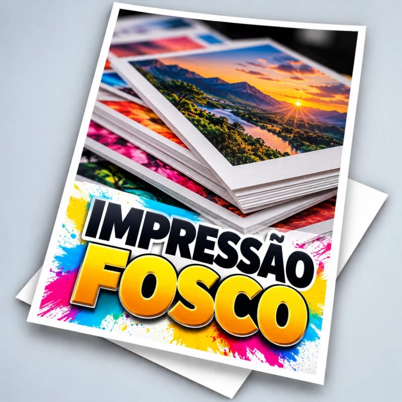 IMPRESSÃO FOSCO A4