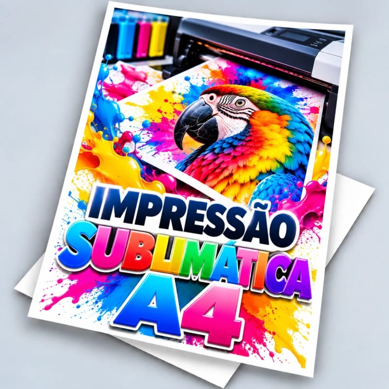 IMPRESSÃO SUBLIMÁTICA A4
