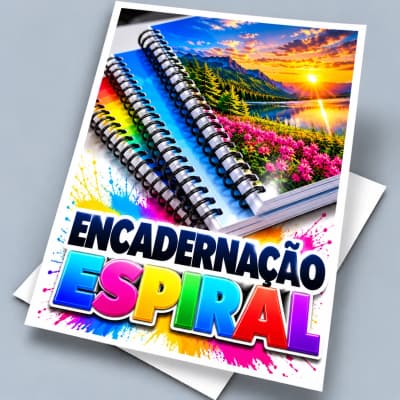 Encadernação Espiral A4