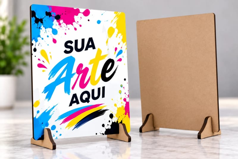 Quadro MDF A4 Personalizado